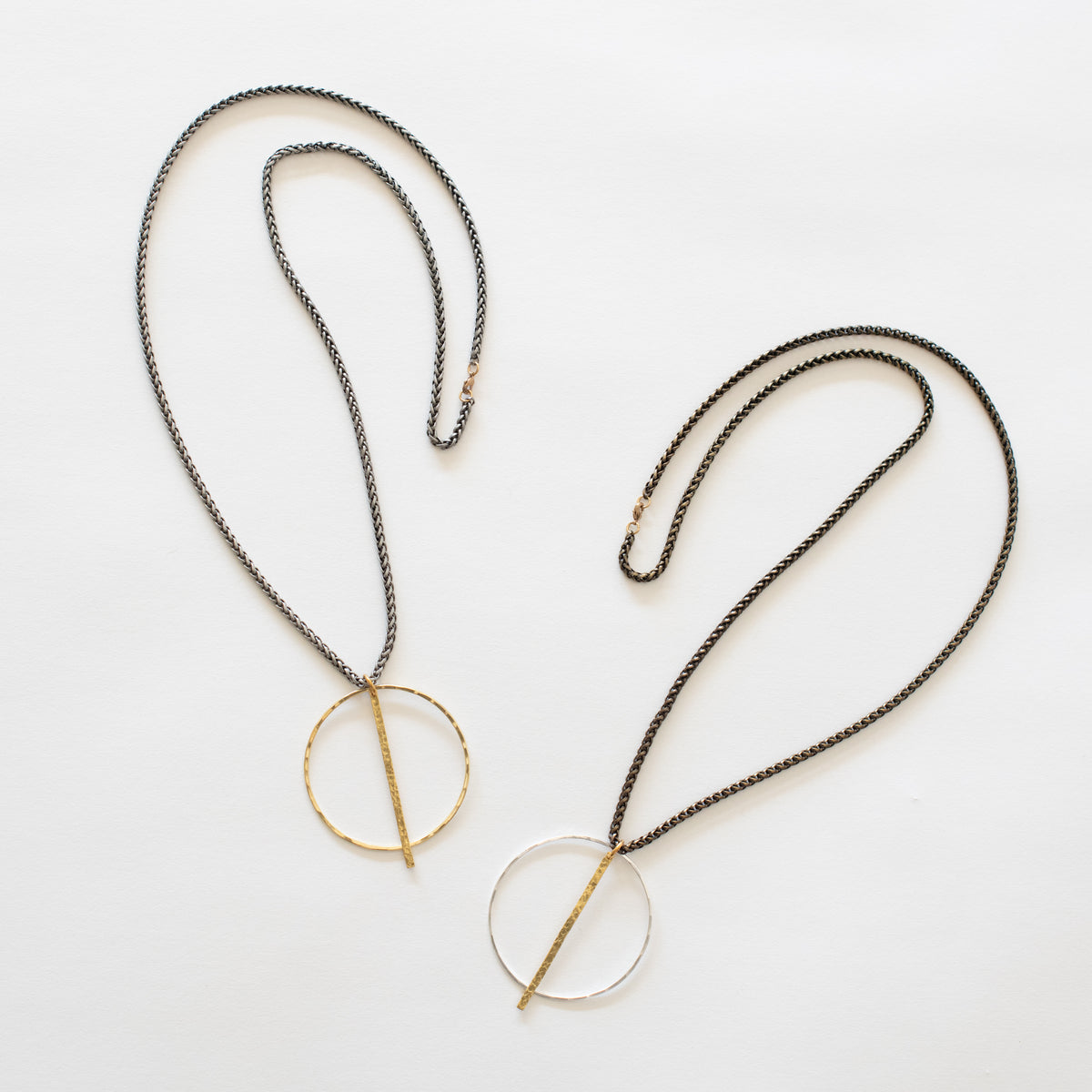 Circle Bar Necklace