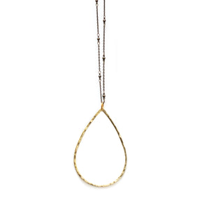 Long Teardrop Necklace