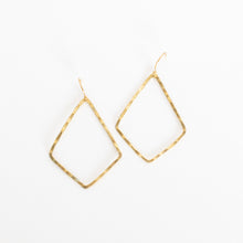 Load image into Gallery viewer, Handcrafted Jewelry-Brass Geometric Hoop Earring
