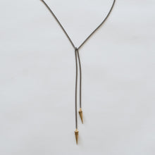 Load image into Gallery viewer, Handcrafted Jewelry-Spike Wrap Lariat Necklaces
